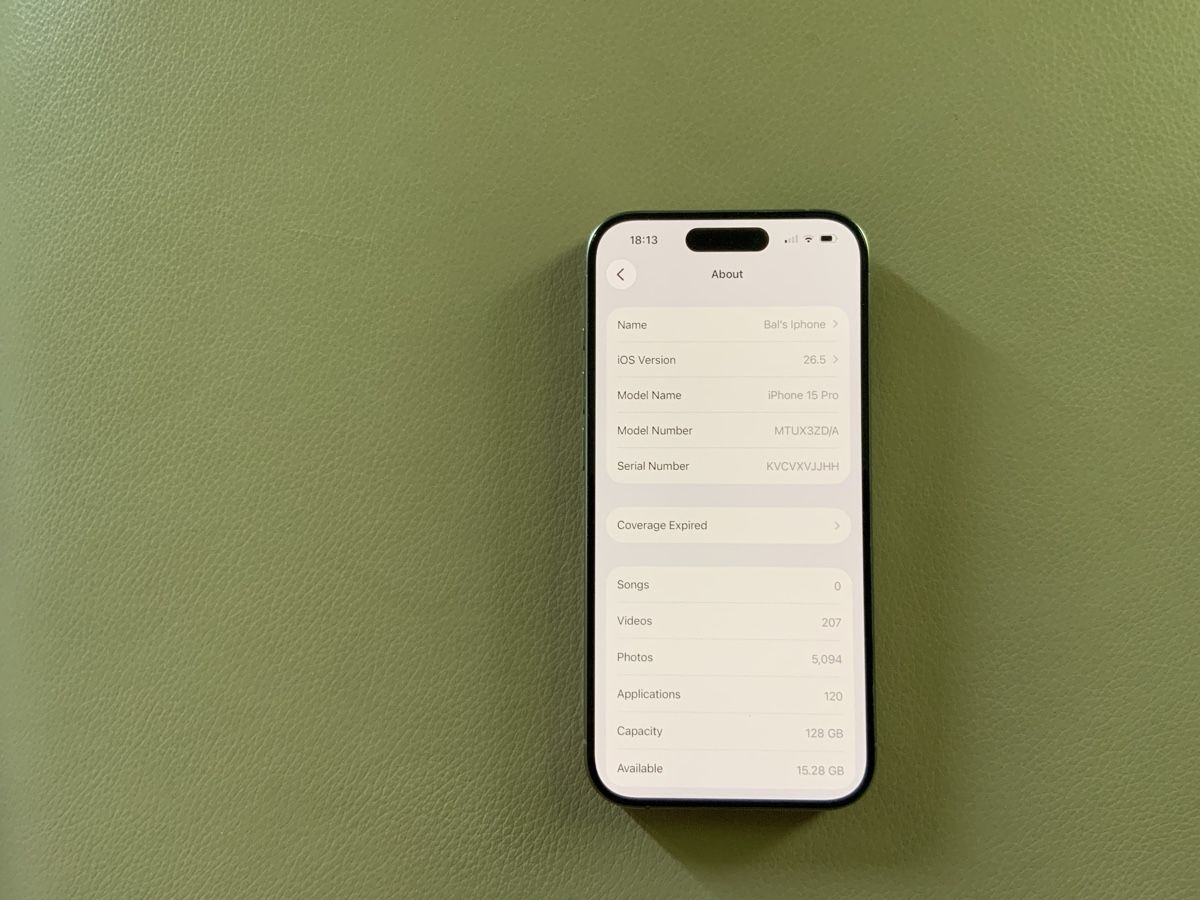 Apple Telefoni cellulari / Smartphones: IPhone 15 Pro 128gb – Usato da Ebertswil venduto da bal_vn7p 2