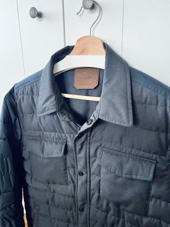 Herrenjacke Massimo Dutti, M, dunkelblau blau, Jacke