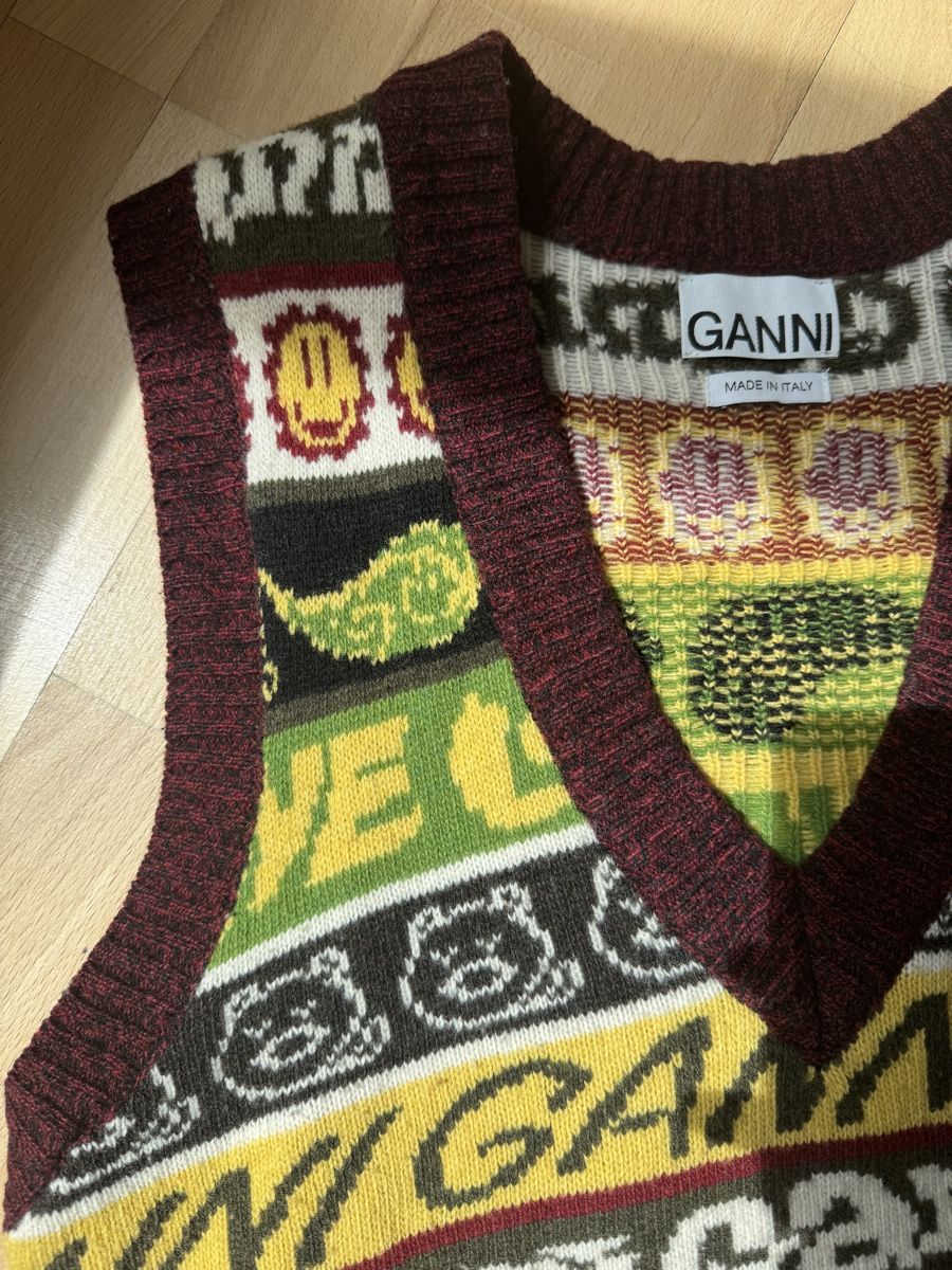 Ganni Gilet & Giacche senza maniche: Ganni Woll Veste – Nuovo (secondo la descrizione) da Zürich venduto da ChiaraStars 3