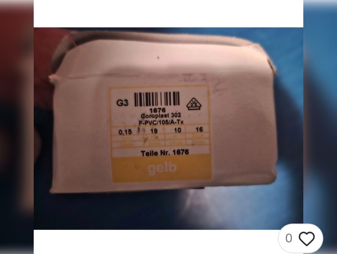 Componenti elettronici: 18 Stück Isolierband Coroplast 302 – Nuovo (secondo la descrizione) da Nürensdorf venduto da DANG3REUX 2