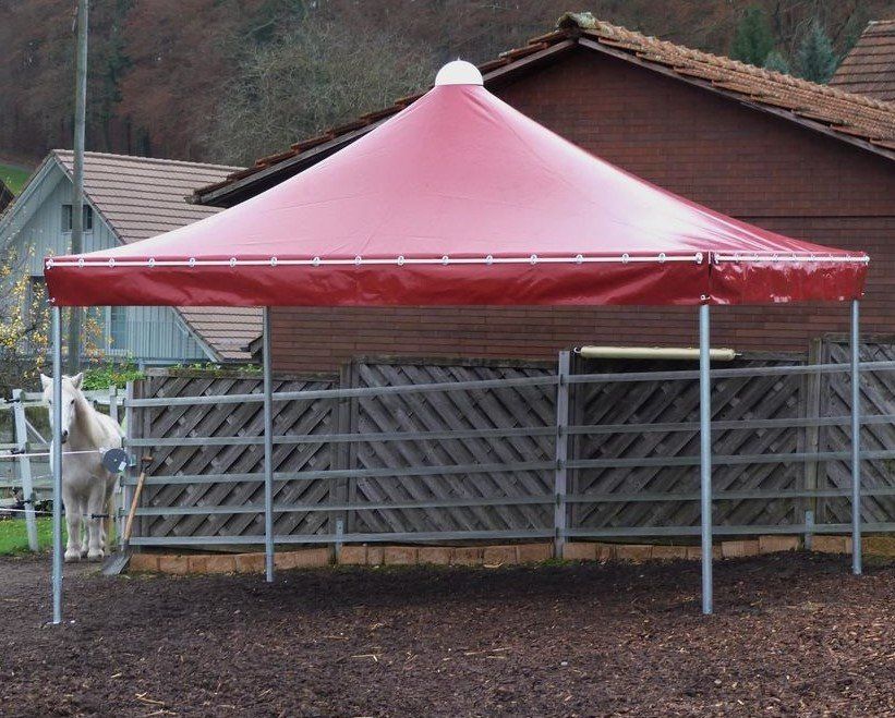 Accessori per la stalla: Texbau Weidezelt 5x4 Ascona – Nuovo e nell'imballaggio originale da Däniken SO venduto da TEXBAU_AG 3