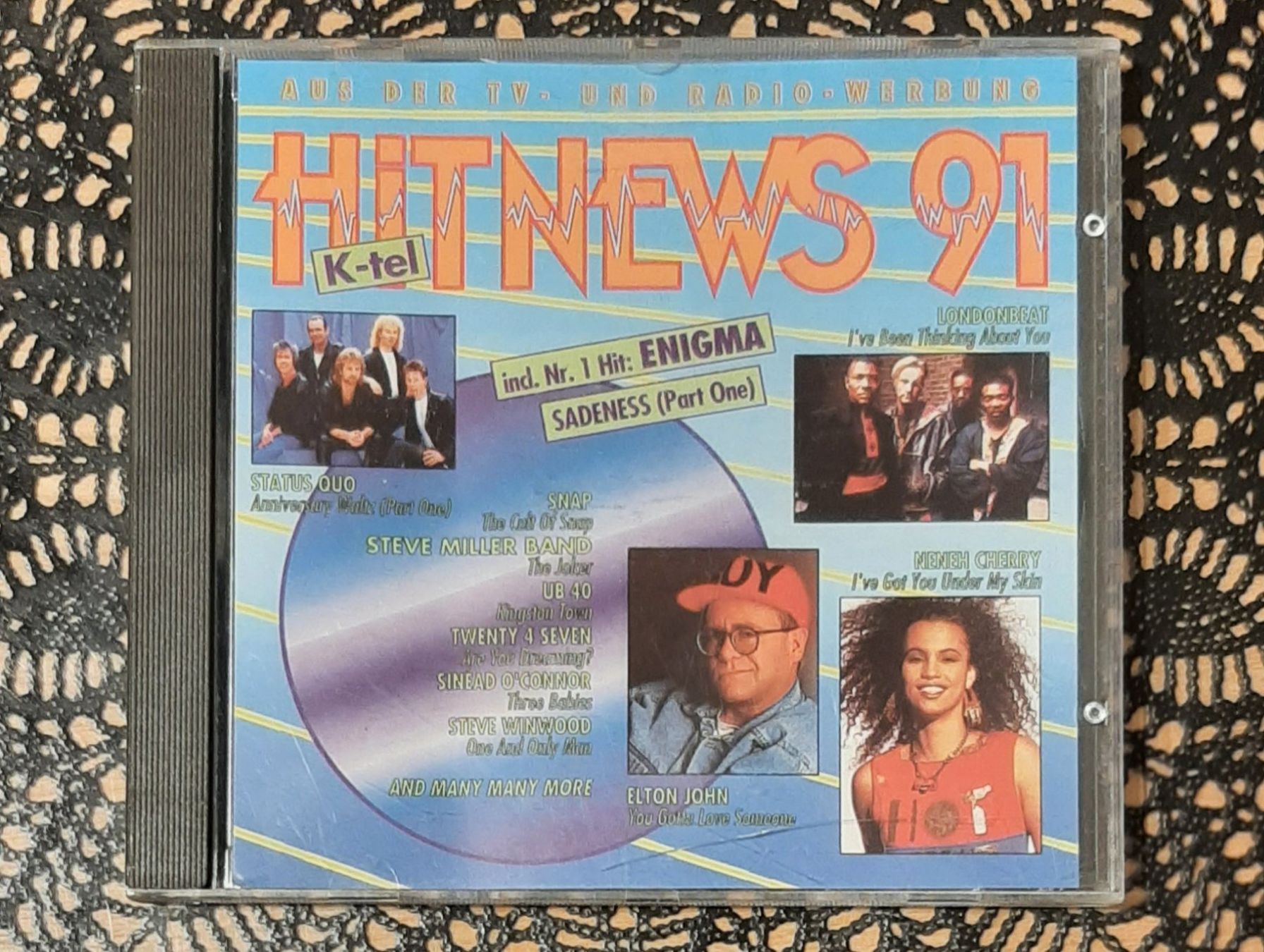 CD: Hit News 91, Hit Compilation CD Sampler 1991 – Usato da Schönenberg TG venduto da Gregolino76