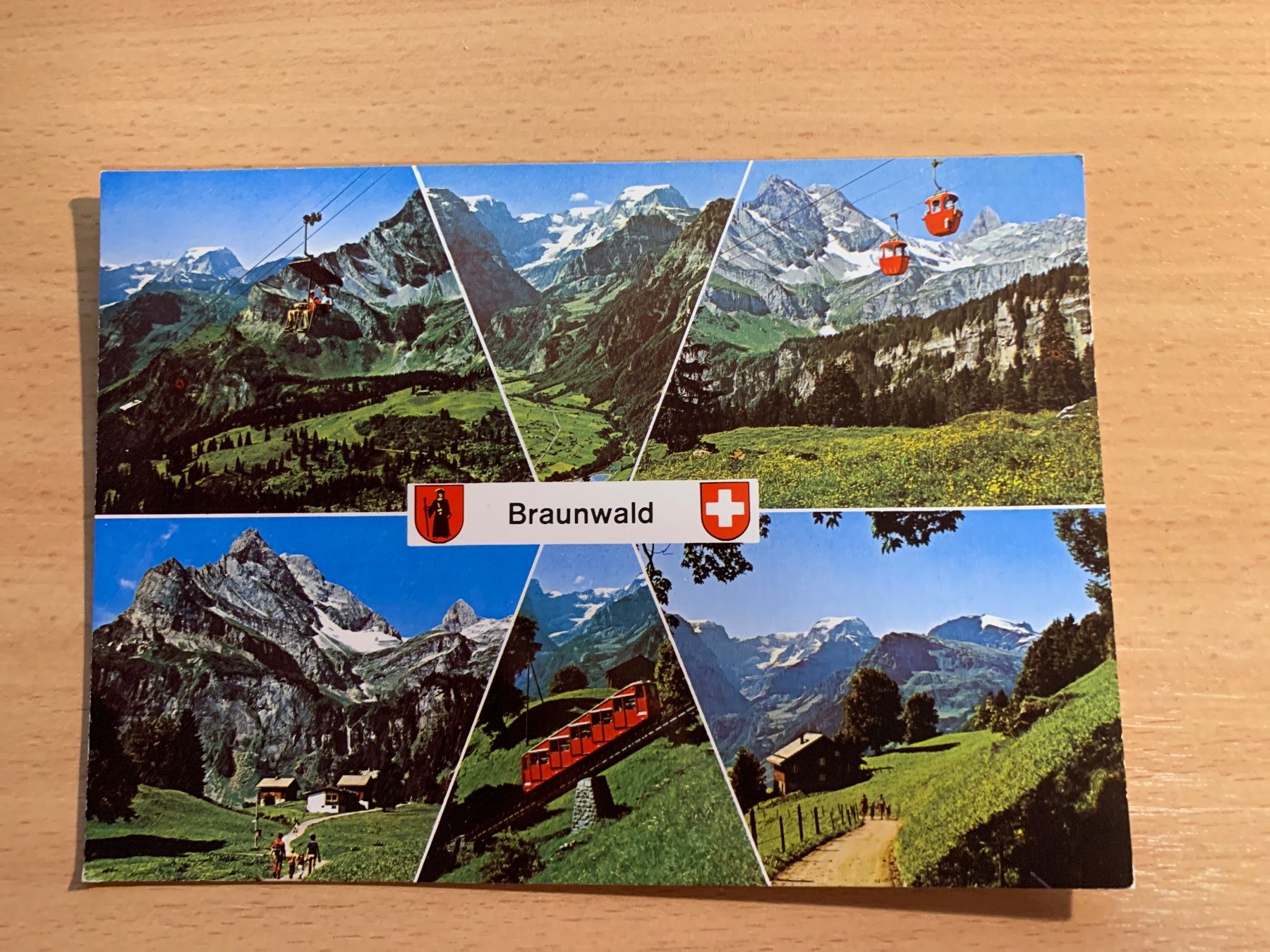 Cartoline postali: ANTIKE ANSICHTSKARTE BRAUNWALD ***** – Usato da Ibach venduto da lisch3