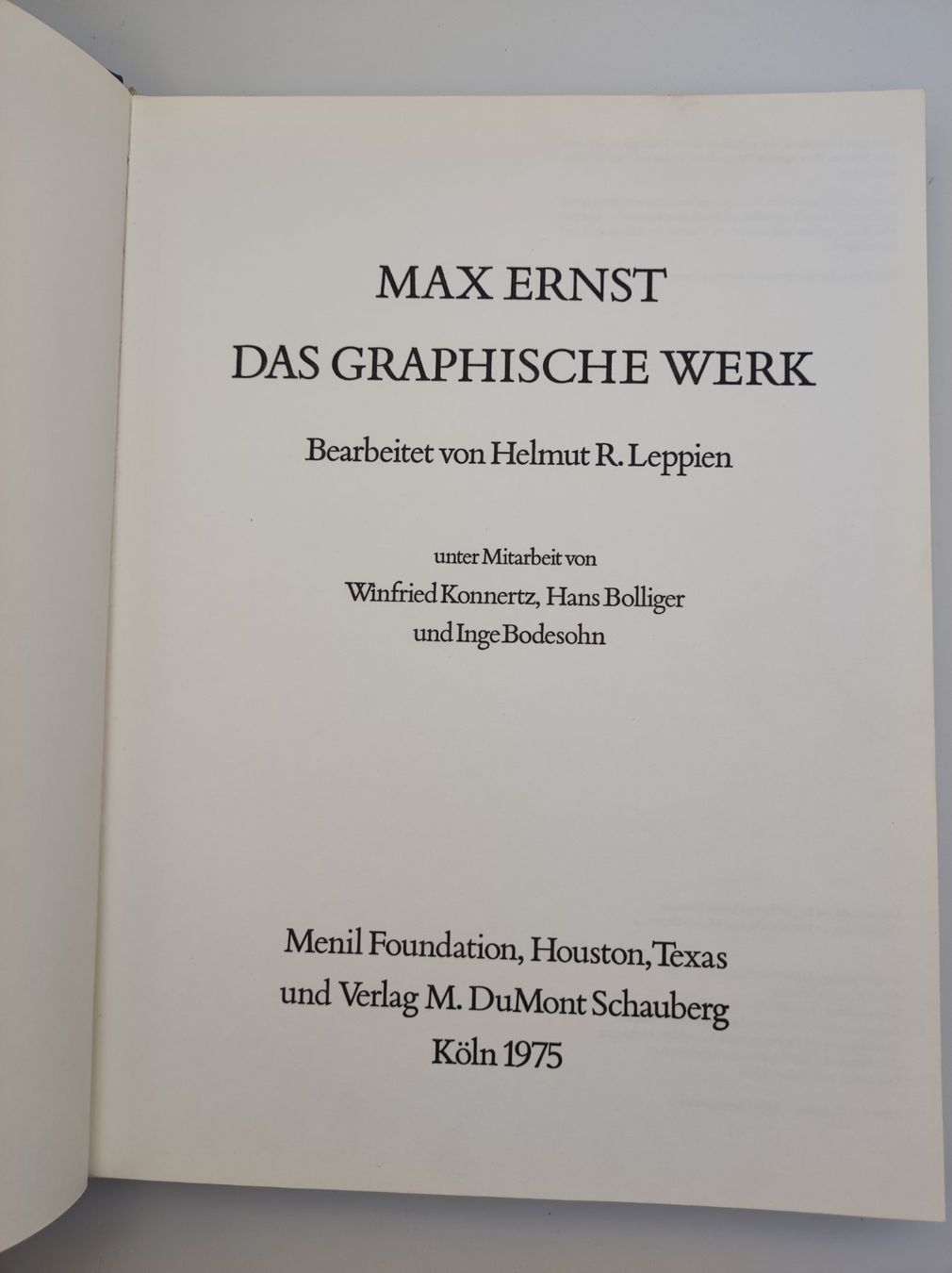 Libri: WERKVERZEICHNISSE - MAX ERNST - – Usato da Goldach venduto da Gaip 9