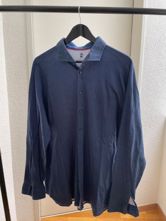 Herrenhemd blau