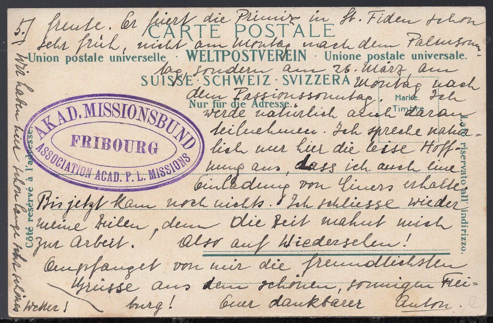 Ansichtskarten: Ofenpass   blick  gegen  Umbrail – Gebraucht aus Aarau von kufi44 1