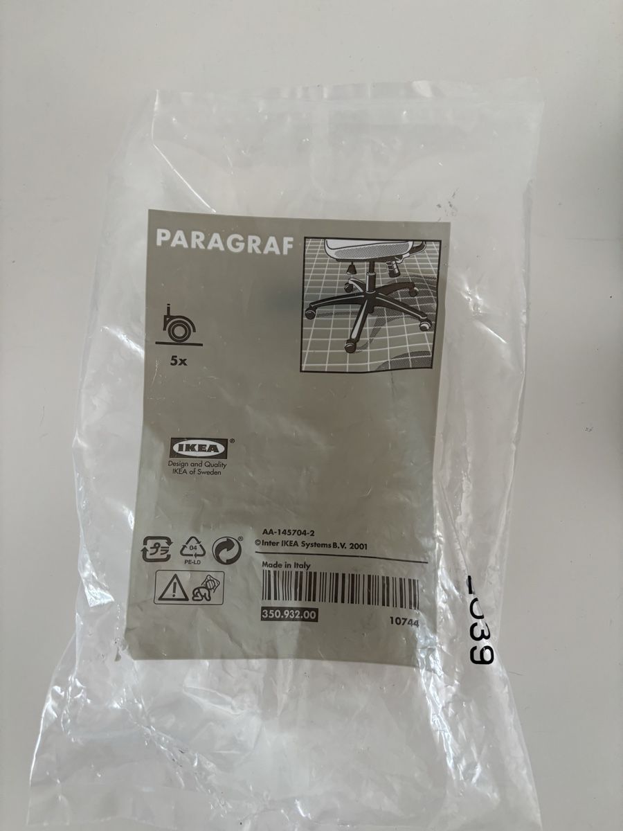 Ikea Sonstiges Mobiliar: 4 wheels for IKEA desk – Neu und originalverpackt aus Nyon von CaroVB 1