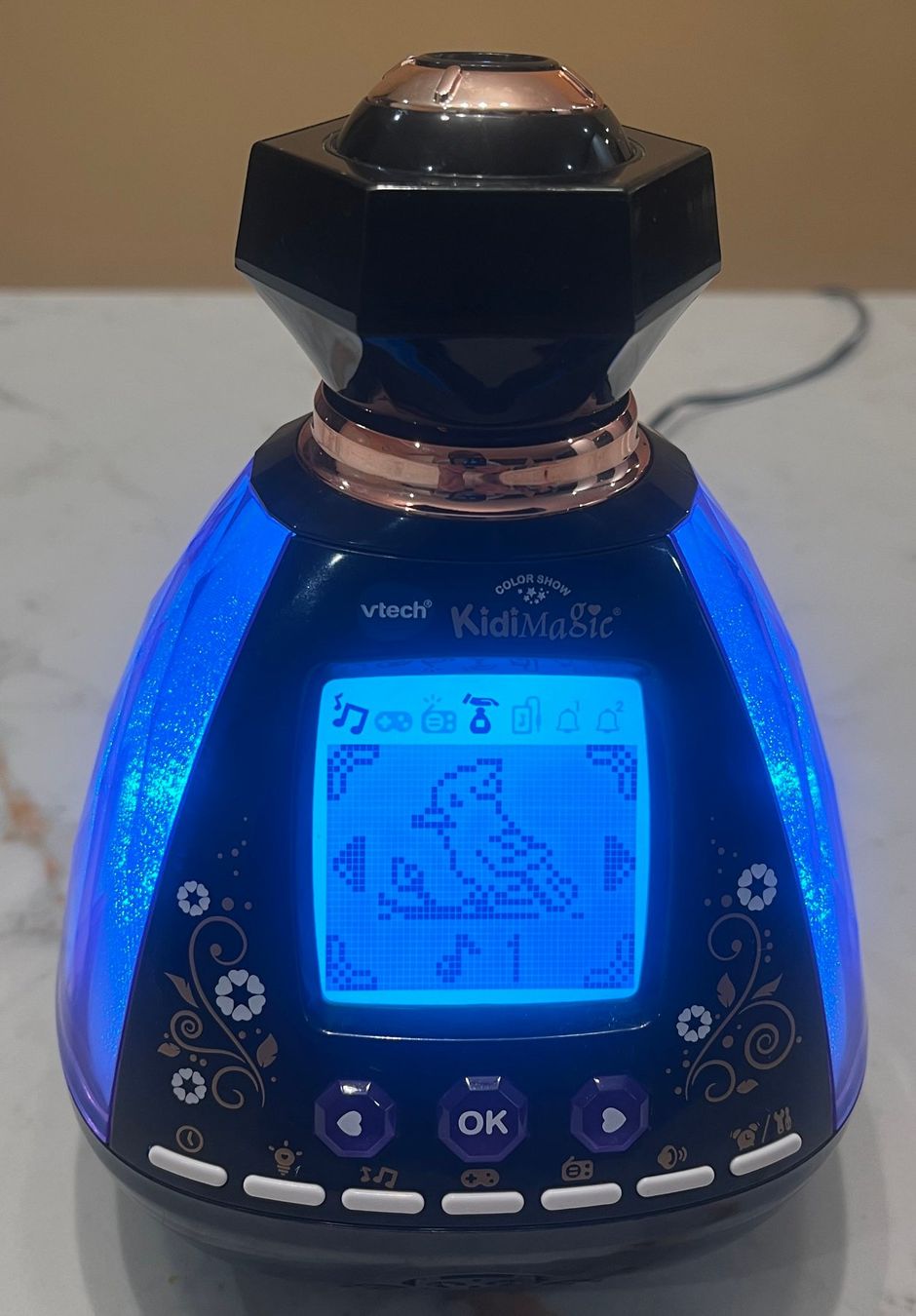 Vtech Sveglie: Vtech KidiMagic Color Show Multifunction Alarm Clock for Kid – Usato da Le Noirmont venduto da bouboun21 1