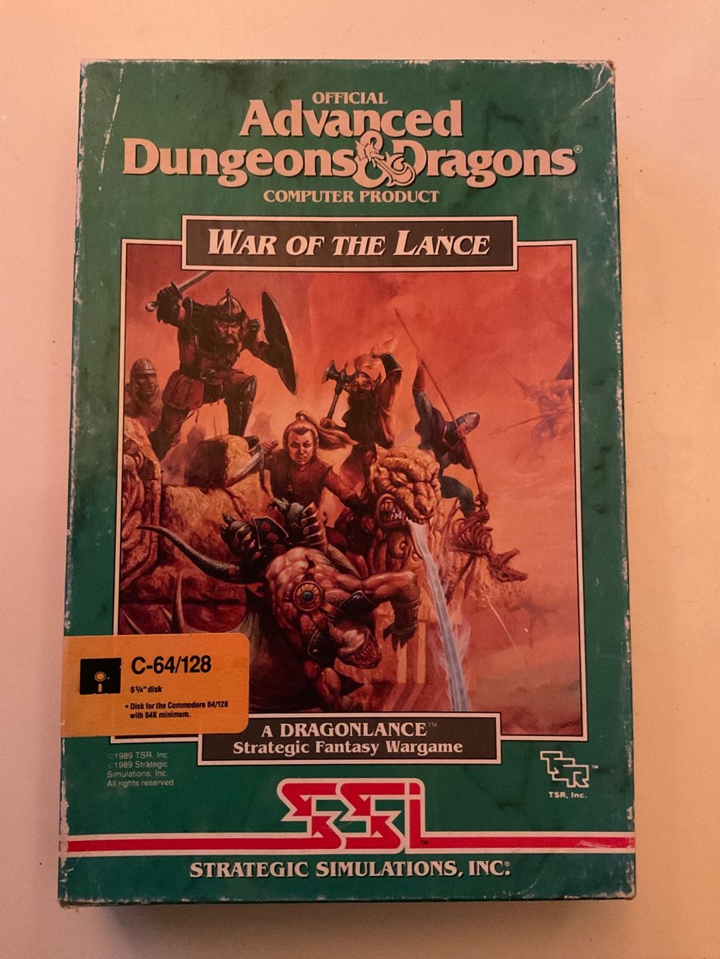 PCs: Jeu Advanced Dungeons & Dragons Commodore 64 très rare!!! – D'occasion à Préverenges par mam_629h