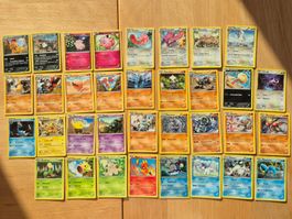 Pokémon Vintage 34 Karten-Lot (2014) – XY Furious Fists DE