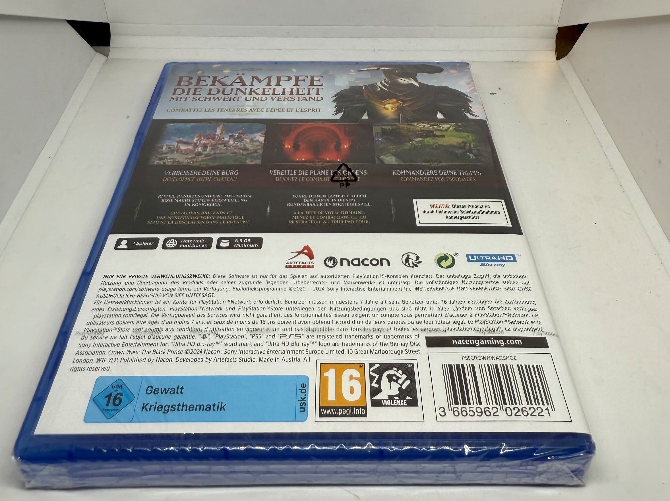 Sony Spiele: Originalverpackt PS5 Crown Wars - The Black Prince! – Neu und originalverpackt aus Dietlikon von NESFEVER 1