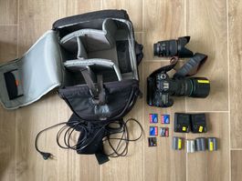 Canon EOS 40D Set mit zwei Objektiven und Rucksack gebraucht
