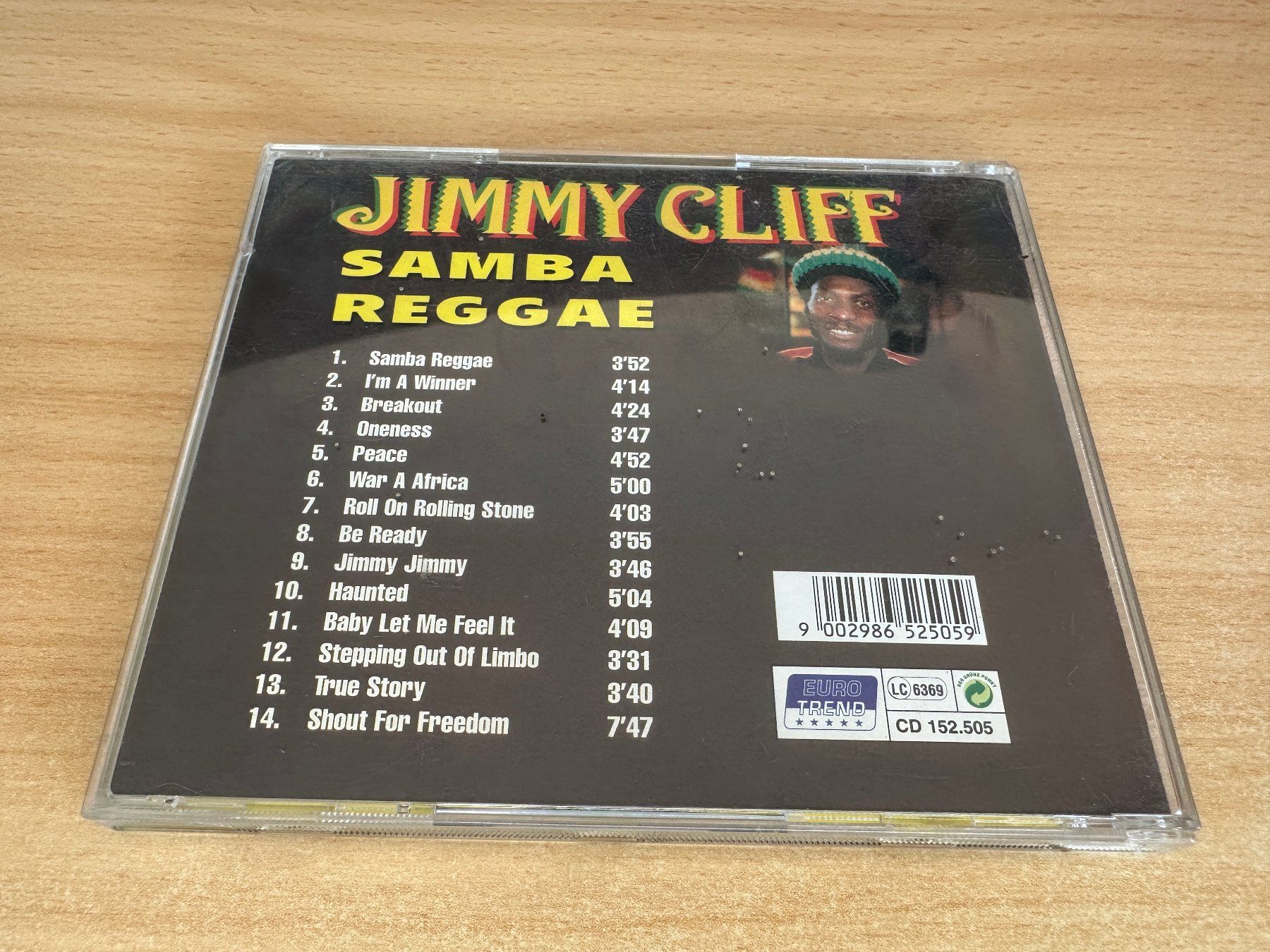 CD: M1 Jimmy Cliff – Samba Reggae – Usato da Rikon im Tösstal venduto da Alpenmutz 1