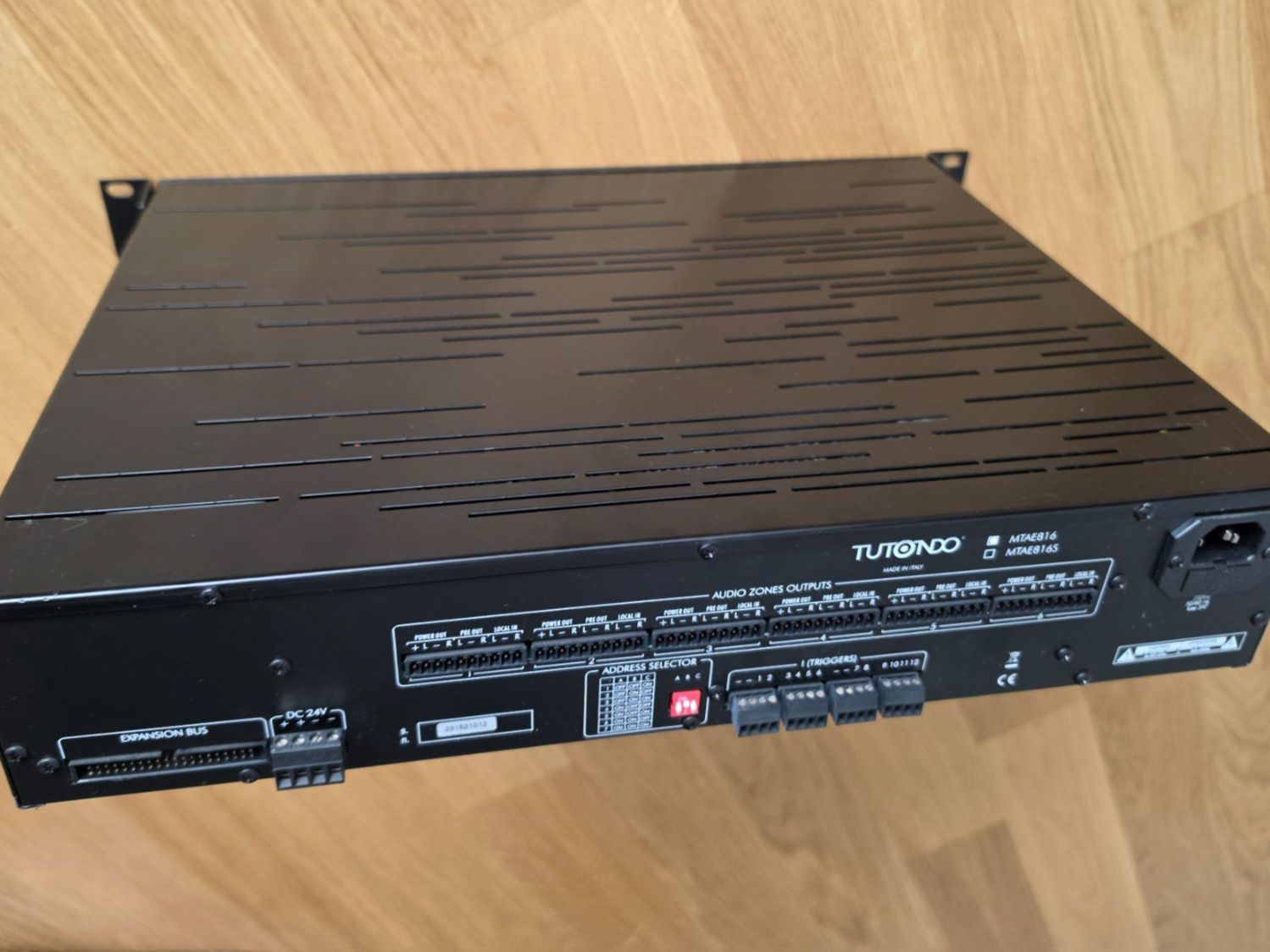 Amplificatori: Tutondo MTAE816 Verstarker – Usato da Zug venduto da rj45 2