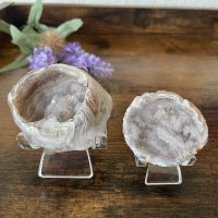 ✲ Wasser Achat Geode ✲ 50g / 55mm Enhydro Agate
