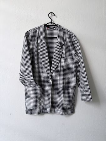 Blazer CHAUS Karo schwarz/weiss Grösse 10 