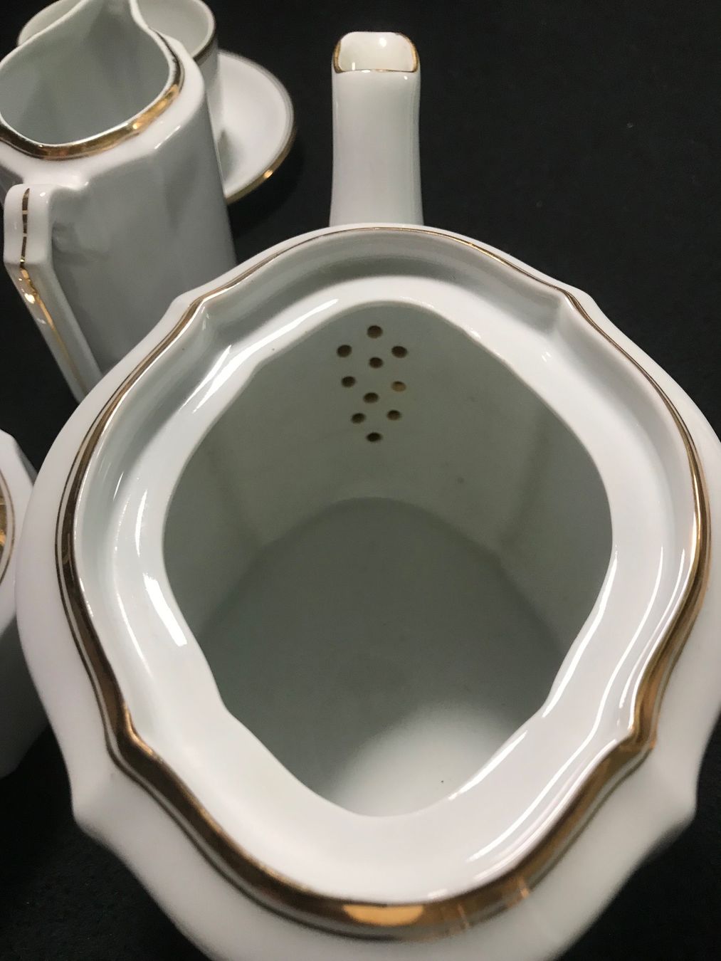 Seltmann Kaffee- & Teegeschirr: Teeservice Seltman, Goldrand – Gebraucht aus Winterthur von  2