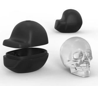 TROYSINC 3D Silikonform Totenkopf Kerze Schimmel,Schädel Kerzenform