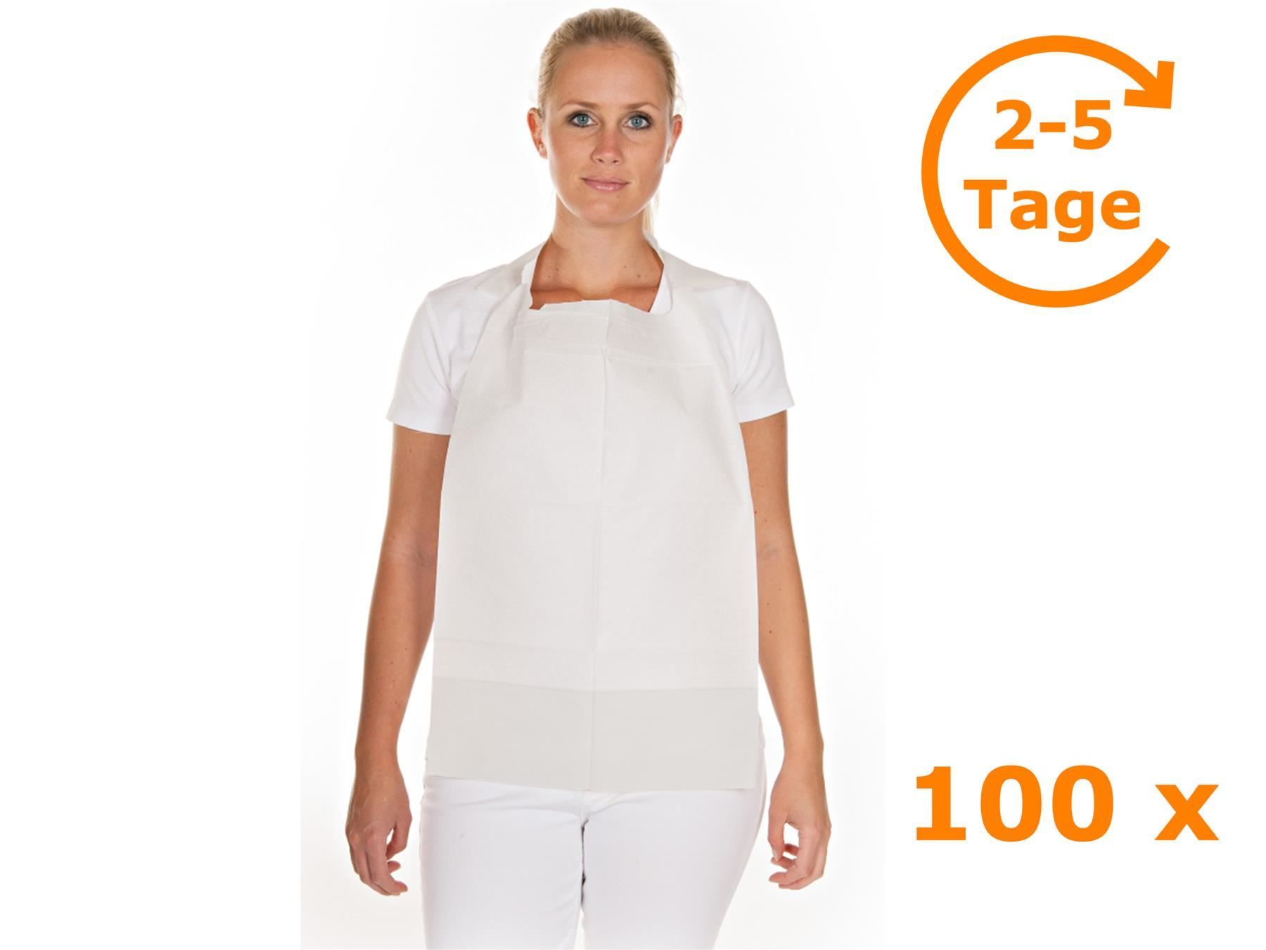 Baby-Mahlzeiten: Einweg-Lätzchen mit Auffangtasche, 100 x – Neu und originalverpackt aus St. Gallen von cointec
