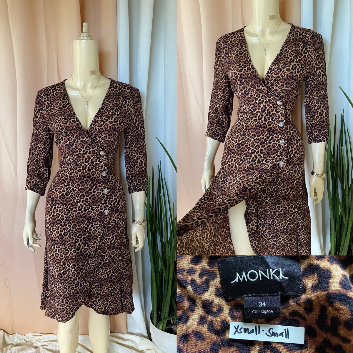 Monki Kleider: Monki Viscose Midi Dress – Gebraucht aus St.Josefen von lop_lh8d