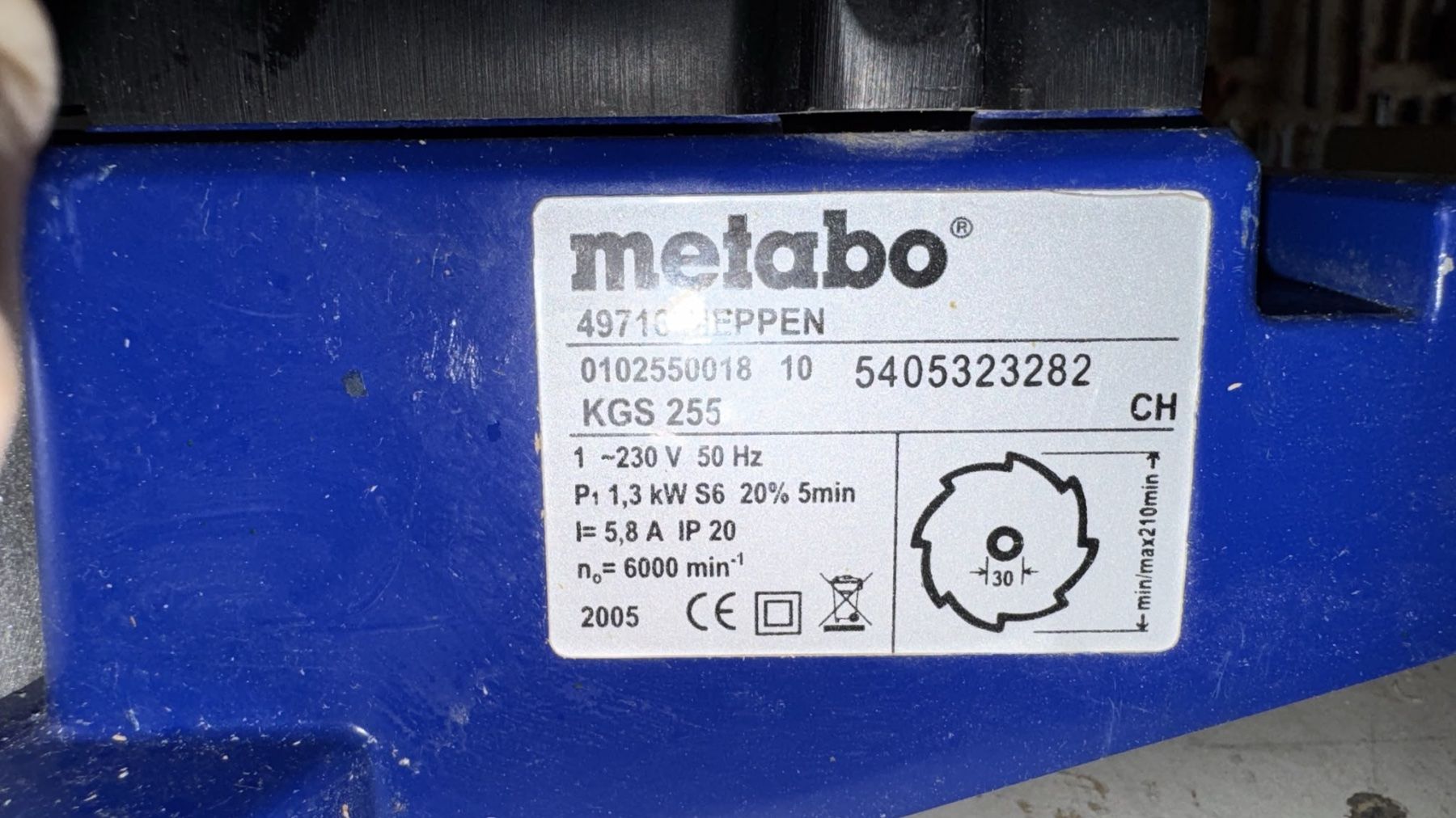 Sägen: Metabo Kapp/Gehrungssäge – Gebraucht aus Beringen von Maka1990 3