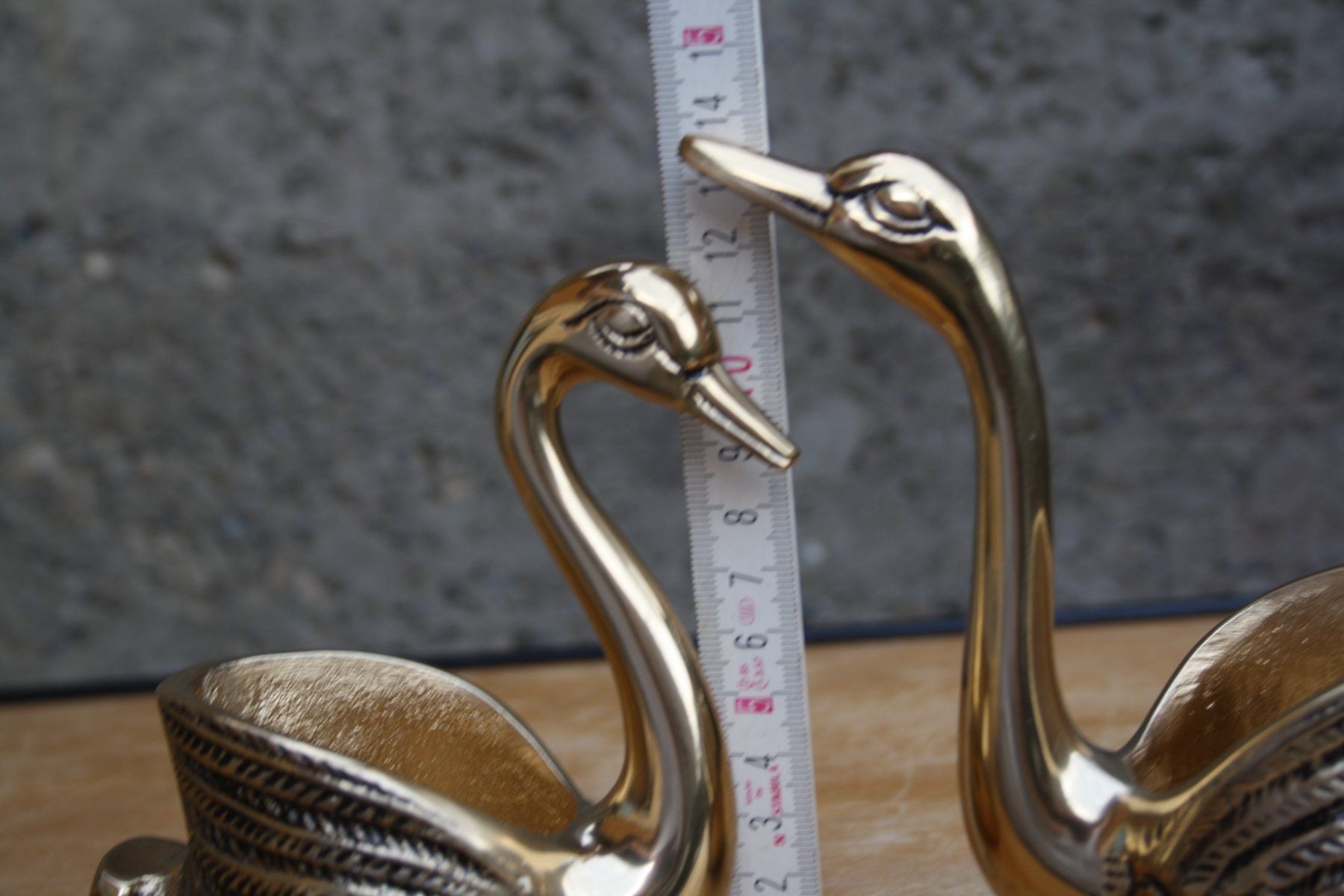 Statuette: 2 x SCHWAN DEKOSCHWÄNE – Usato da Wauwil venduto da Pneuedy 6