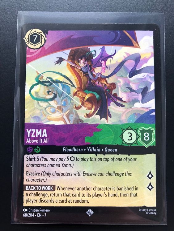 lorcana-yzma-68-204-en-7-super-rare-gebraucht-in-lugano-f-r-chf-0-5