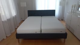 Ikea Bett IDANÄS mit Lattenrost und Matratzen