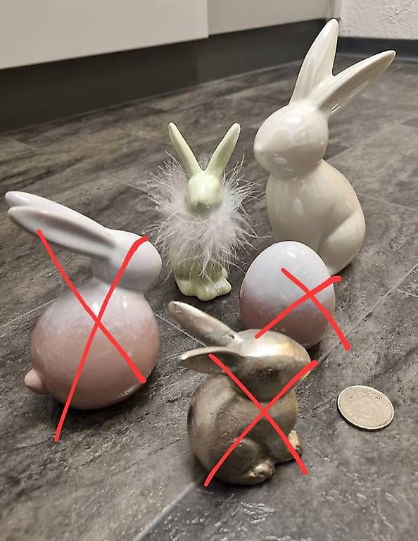 Statuette: Ostern / Osterhasen / Osterdekoration – Usato da St. Gallen venduto da loveric