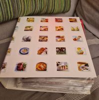 Ordner mit Kochrezept-Sammlung: viele Rezepte in Schtmäp