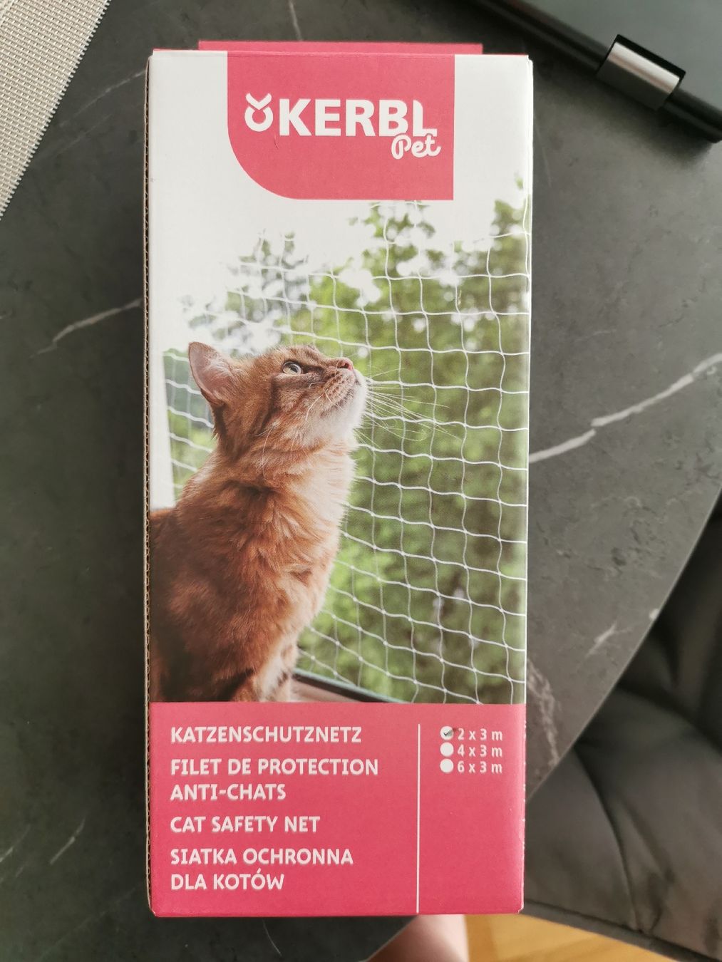 Gitter & Roste: KERBL Katzenschutznetz 2x3m transparent – Neu und originalverpackt aus Weinfelden von Heldin11
