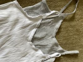 2 Spaghettiträger Top H&M Gr 170 S/M
