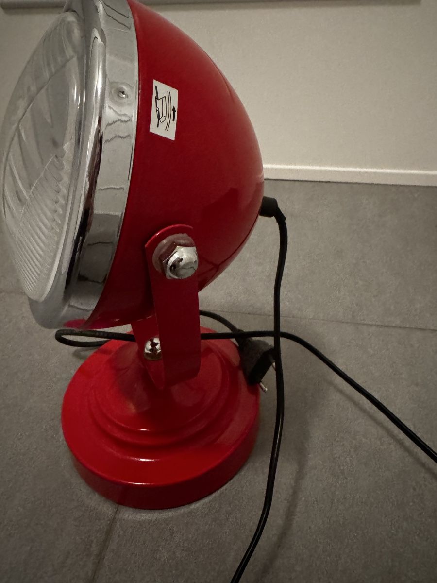 Lampade: Lampe de chevet rouge style projecteur – Nuovo (secondo la descrizione) da Rue venduto da dia_p7xh 3