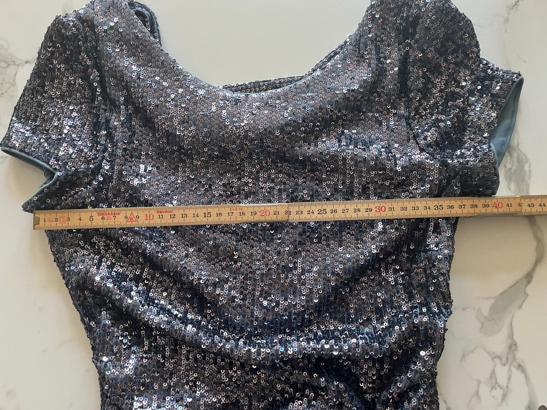 Vestiti: Cocktailkleid, blau, Pailletten – Nuovo (secondo la descrizione) da Bern venduto da cubus01 4