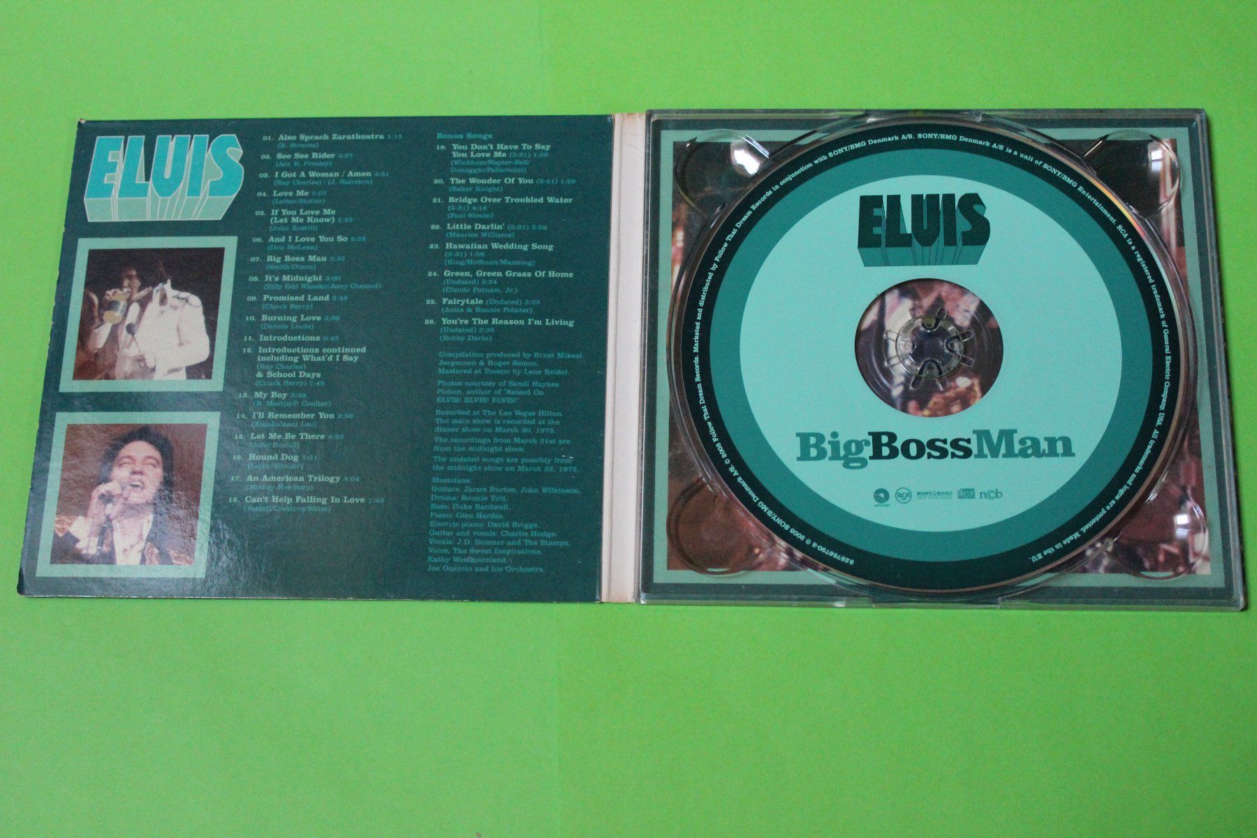 CD: Elvis Presley - Big Boss Man FTD CD – Usato da Tübach venduto da JamesStone 2