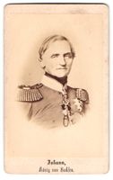 Fotografie Portrait König Johann von Sa