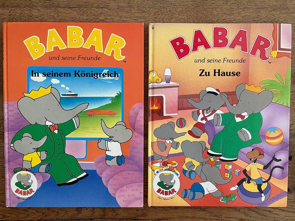 Libri: Kinderbücher, 2x Babar – Usato da Hergiswil NW venduto da MiTerwi