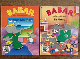 Kinderbücher, 2x Babar