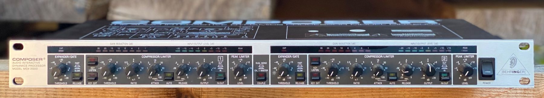 Console di mixaggio: Behringer Composer MDX 2000 – Usato da Wirzweli venduto da Kreonides