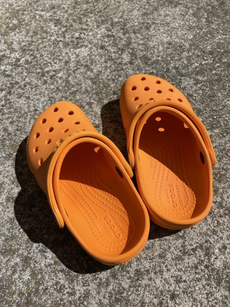 Crocs Scarpe per ragazzi: Crocs Clogs orange Grösse 10 - super Zustand – Nuovo (secondo la descrizione) da Meilen venduto da goe_rc9c 2