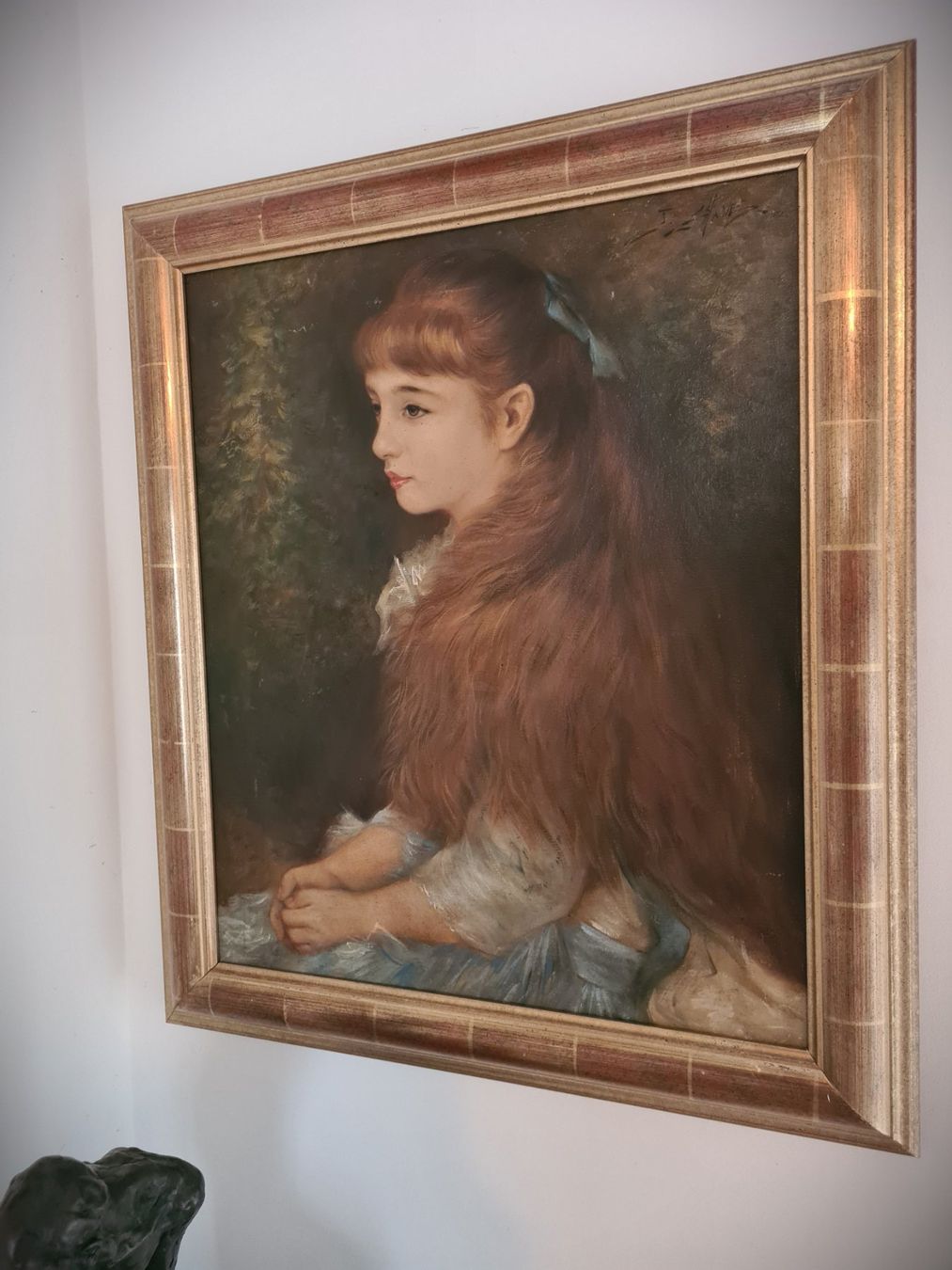 Gemälde: Hervorragendes Öl Gemälde n. Pierre Auguste Renoir – Gebraucht aus Rotkreuz von Dobermann5 4