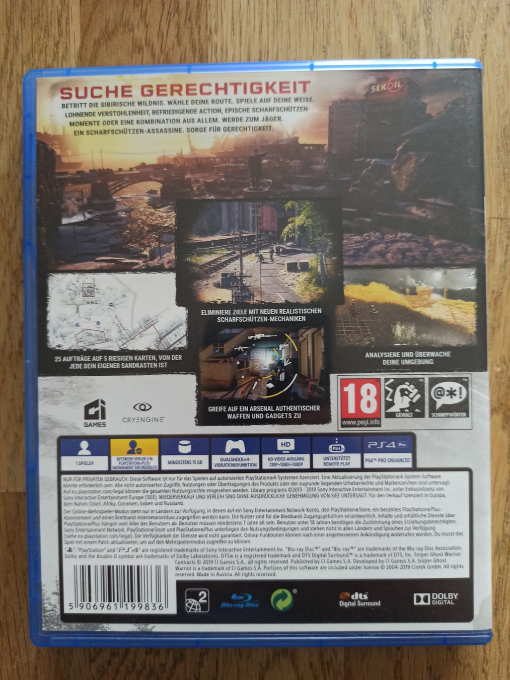 Giochi: Sniper Ghost Warrior Contracts PS4 / PS5 TOP – Usato da Oberweningen venduto da mar_87mx 1