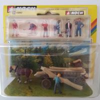 Set Neu Noch 11950 Holzwagen 15062 Holzfäller 21925 Fichten