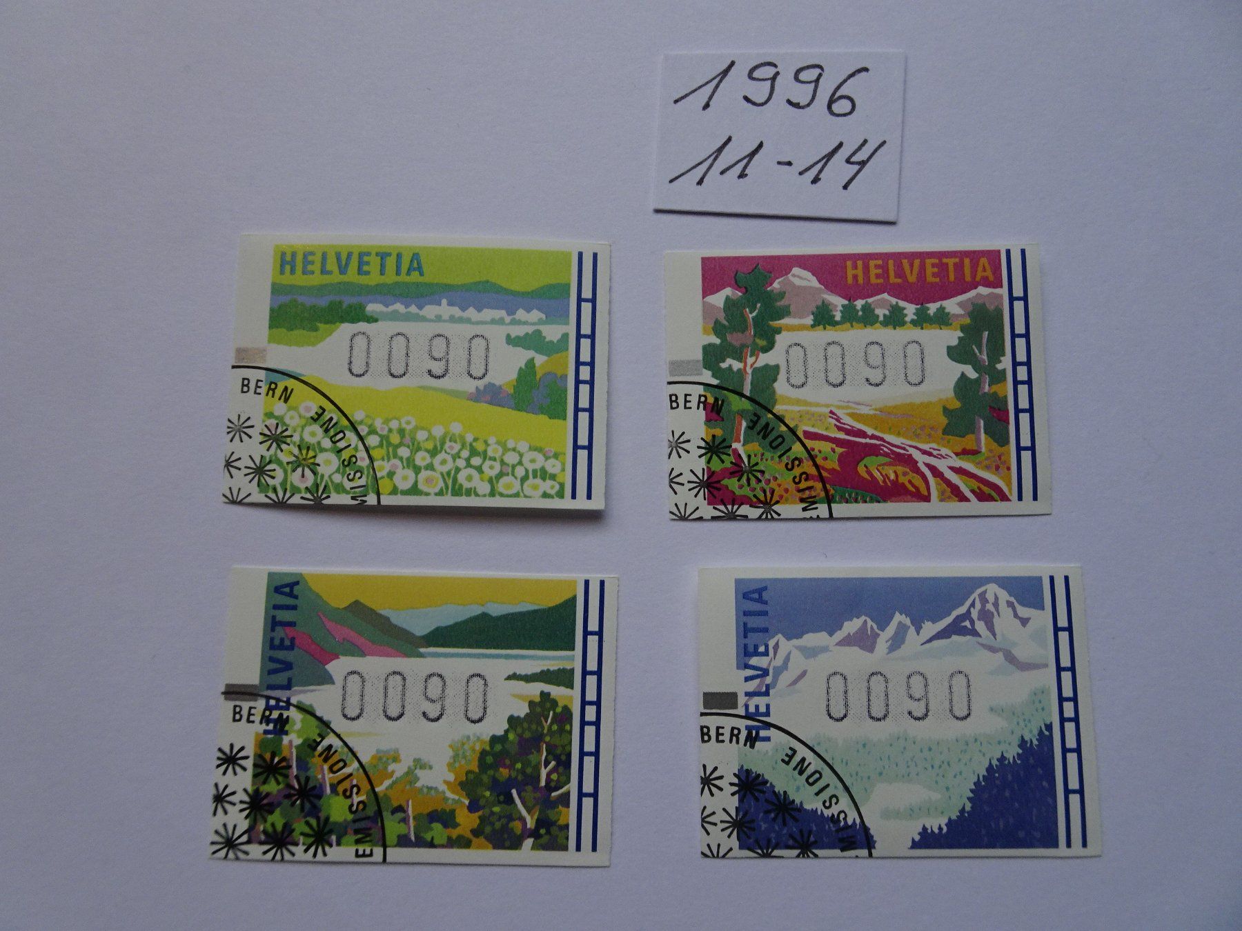 Tous les timbres: ATM-Typ 1996 – Neuf (Voir description) à Aadorf par Chnorli-Furz