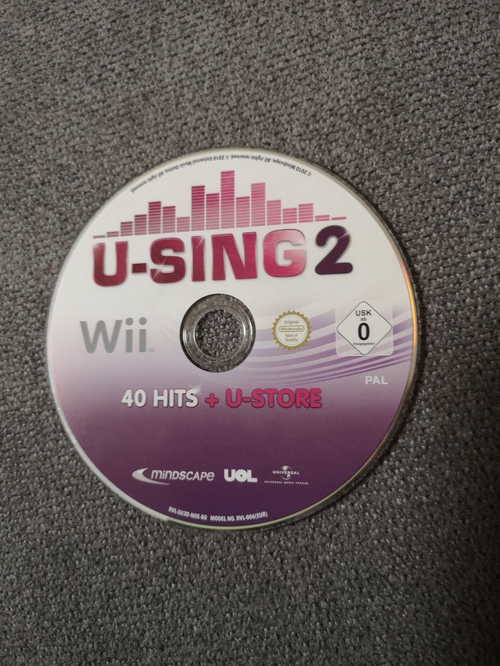 Nintendo Giochi: U-SING 2 (Wii) – Usato da Herisau venduto da Seyashop_2