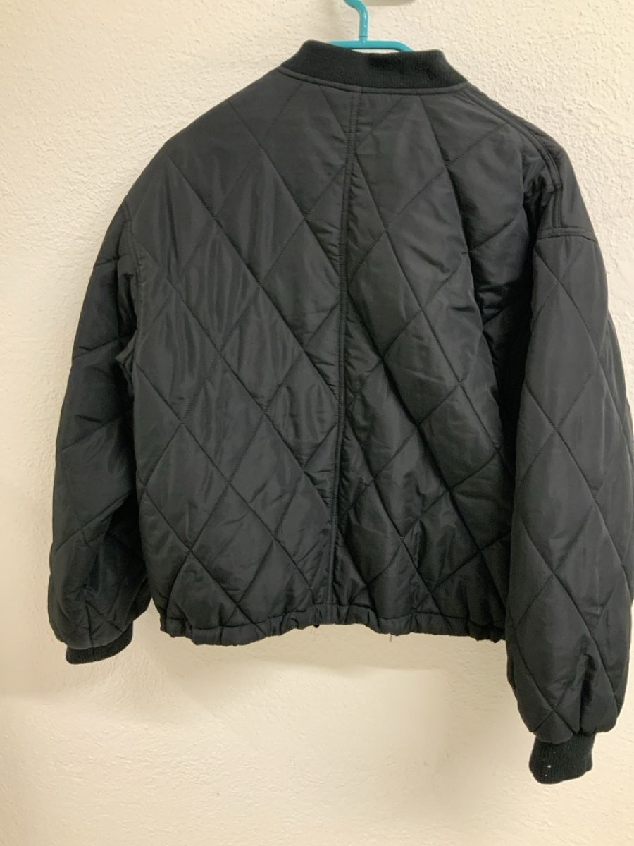 Giacche: Bomberjacke schwarz Grösse L gesteppt 100% Polyester – Usato da Wallisellen venduto da AS.TZ. 2
