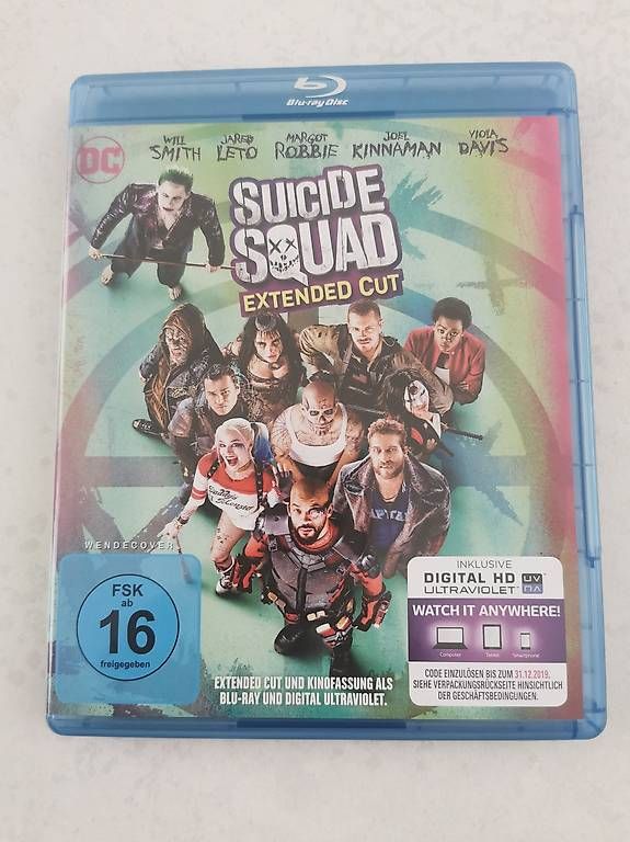 Tutti i DVDs: Suicide Squad Extended Cut Blu-ray – Usato da Brunnen venduto da JJaime
