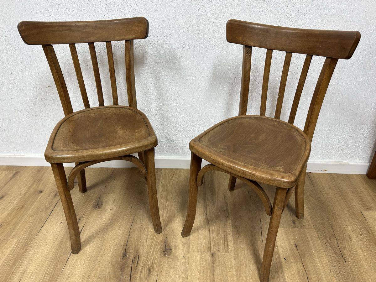 Stühle: 2er Set Bistrostühle – Gebraucht aus Basel von Sackmann 2