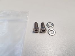 Schraubenset INOX für Polraddeckel Puch E50 / Z50 / ZA50