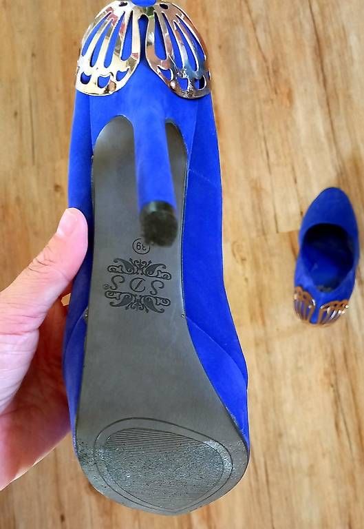 Scarpe da donna: Pumps Gr. 39 Blau – Usato da Rikon im Tösstal venduto da maverik08 3